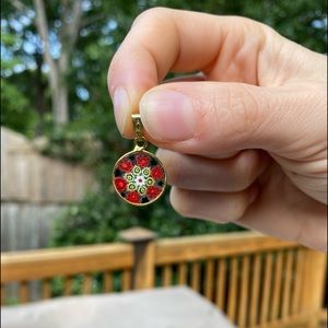 Handmade Glass Charm from Murano, Italy